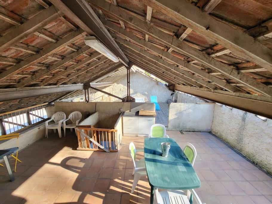 Maison 3 Chambres Avec Piscine Couverte Lespignan 외부 사진