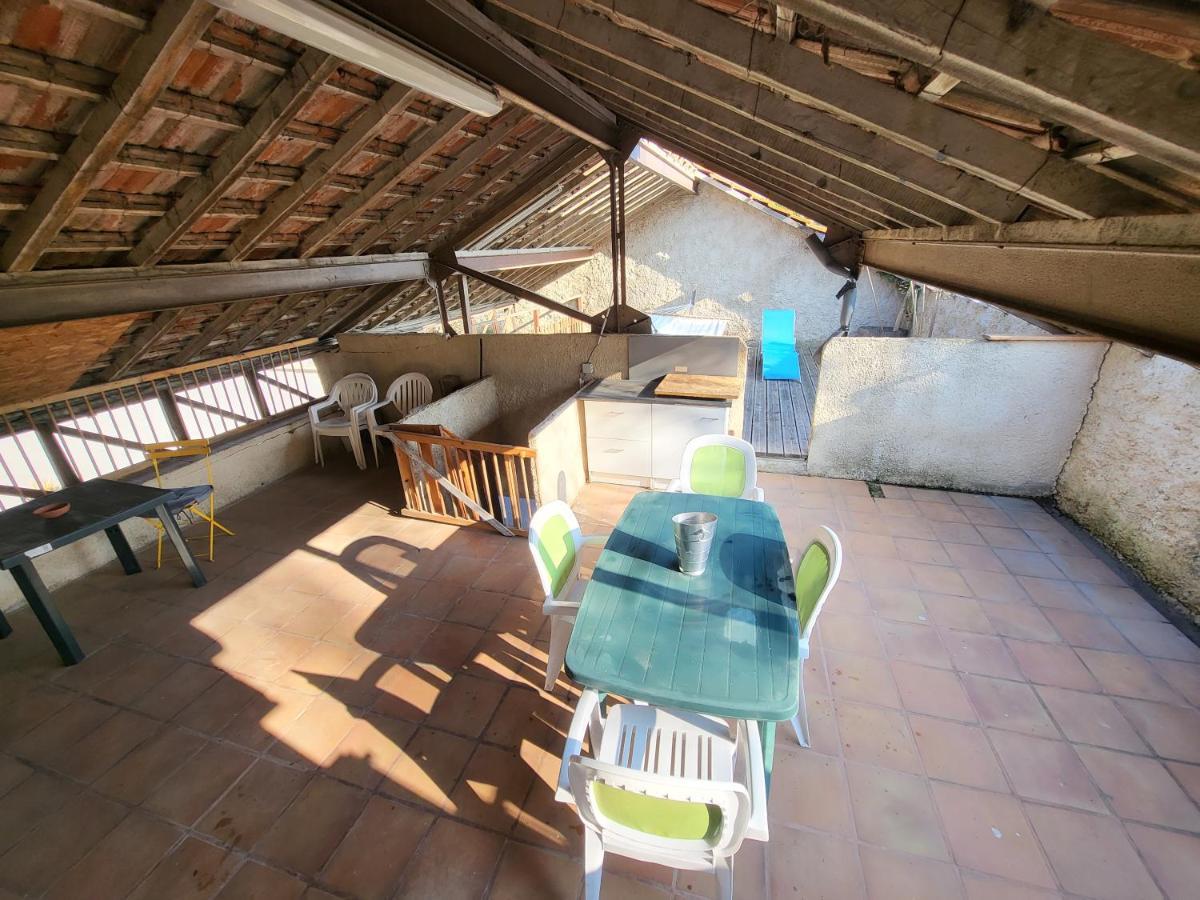 Maison 3 Chambres Avec Piscine Couverte Lespignan 외부 사진