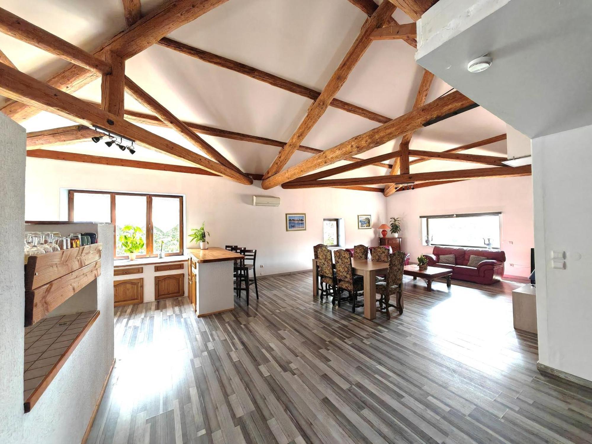 Maison 3 Chambres Avec Piscine Couverte Lespignan 외부 사진